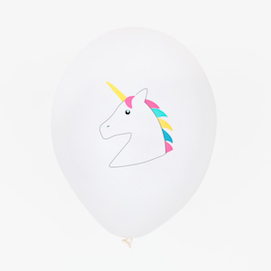 Unicorn  - party balloon